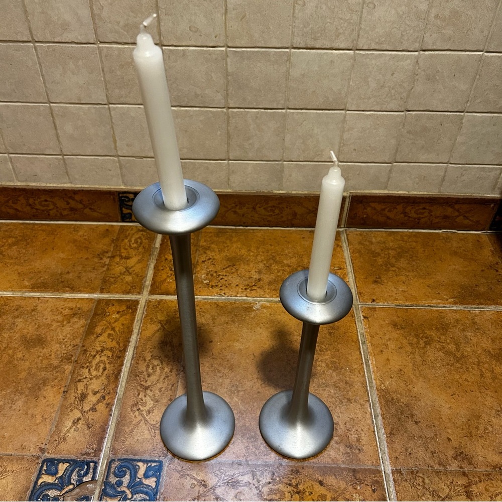 Scandinavian Candleholders by Carl Öjerstam for Ikea, 1990s, Set of 2